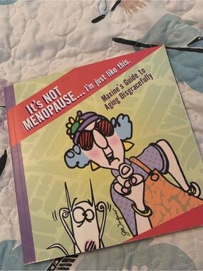 Maxine of Hollywood Illustrated Book in Green, Purple, Red and Orange